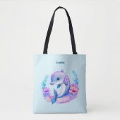 Schattigee dolfijn Zee schepsel Tote Bag (Voorkant)