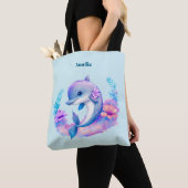 Schattigee dolfijn Zee schepsel Tote Bag (Dichtbij)