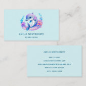 Schattigee dolfijn Zee schepsel Visitekaartje (Voorkant / Achterkant)