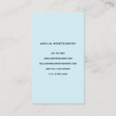 Schattigee dolfijn Zee schepsel Visitekaartje (Achterkant)