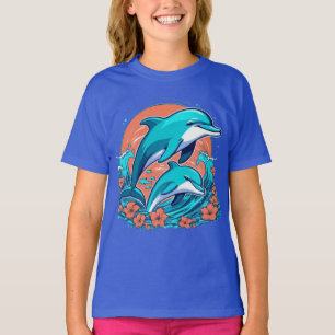 Schattigee dolfijnen T-shirt