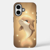 Schattigee Dolphin Stoere iPhone Case - Beschermen (Achterkant)