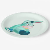 Schattigee Donkey Paper Borden Papieren Bordje (Gekanteld)