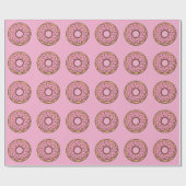 Schattigee donut | Kinder Rugtas Cadeaupapier (Vlak)