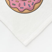 Schattigee donut | Kinder Rugtas Fleece Deken (Hoek)