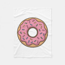 Schattigee donut | Kinder Rugtas Fleece Deken