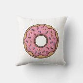 Schattigee donut | Kinder Rugtas Kussen (Achterkant)