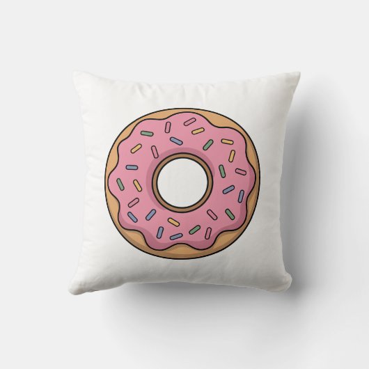 Schattigee donut | Kinder Rugtas Kussen (Achterkant)