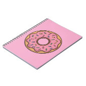Schattigee donut | Kinder Rugtas Notitieboek (Linkerzijde)