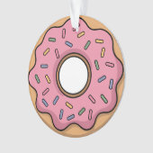 Schattigee donut | Kinder Rugtas Ornament (voorkant)