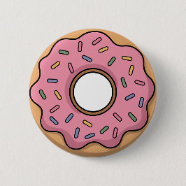 Schattigee donut | Kinder Rugtas Ronde Button 5,7 Cm