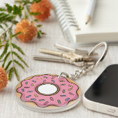 Schattigee donut | Kinder Rugtas Sleutelhanger (Voorkant Rechts)