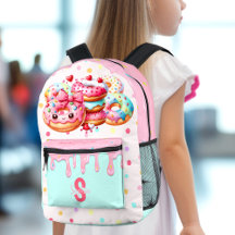 Schattigee donut Stippen druppelen lief meisje roz