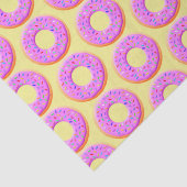 Schattigee donut tekening met sprinkles tissuepapier (Detail)