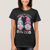 Schattigee donut volwassen humor voor vrouwen en M T-shirt (Voorkant)