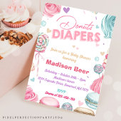 Schattigee Donuts Diapers Baby shower Kaart