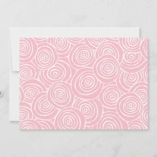 Schattigee Donuts | Leuk lief Kinder meisjes verja Kaart (Achterkant)