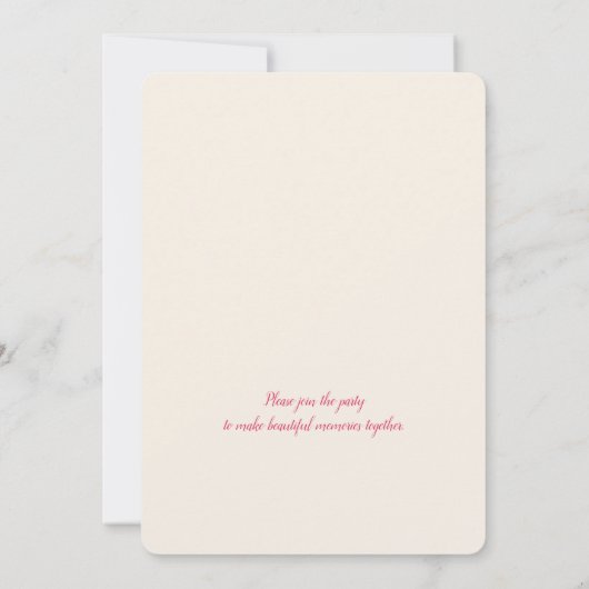 Schattigee donzige kat met verjaardagstaart kaart (Achterkant)