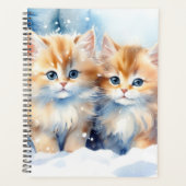 Schattigee donzige Kittens Planner (Voorkant)