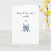 Schattigee Doodle Design Groetjes Card Get Well So Kaart (Gele Bloem)