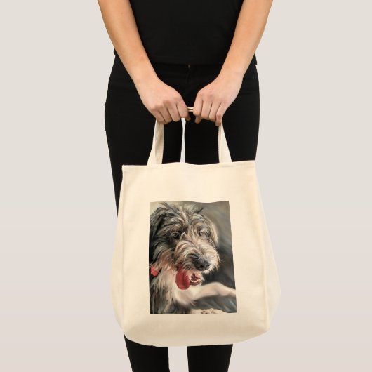 Schattigee Doodle Dog Canvas tas (Voorkant (product))