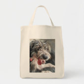 Schattigee Doodle Dog Canvas tas (Voorkant)