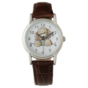 Schattigee DOODLE Dog Watch Horloge