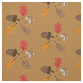 Schattigee Doodle Pattern herfst Thema Fabric Stof