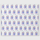 Schattigee doodsbange gost grappige stripboek gesc cadeaupapier (Vlak)