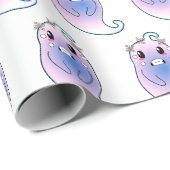 Schattigee doodsbange gost grappige stripboek gesc cadeaupapier (Rol Hoek)