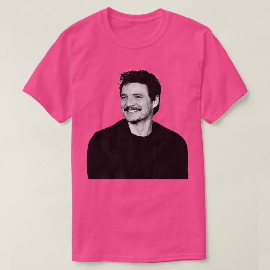 Schattigee Dorky Pedro Pascal T-shirt (Design voorkant)