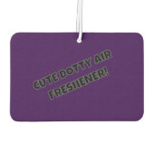 SCHATTIGEE DOTTY LUCHTVERFRISSER! LUCHTVERFRISSER (Achterkant)