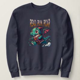 Schattigee draaiende Book Dragon Trui