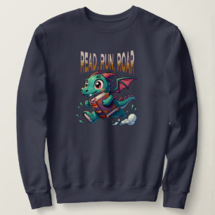 Schattigee draaiende Book Dragon Trui