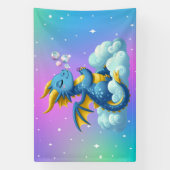Schattigee draak/grillig spandoek (Verticaal)