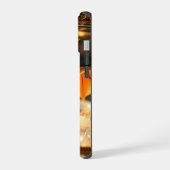 Schattigee draak in een juwelendoos iPhone 15 case (Linkerkant)