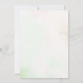 Schattigee Dragon Baby shower Party Kaart (Achterkant)