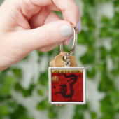 Schattigee Dragon Chinees Jaar Zodiac Verjaardag M Sleutelhanger (Hand)