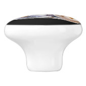 Schattigee Dragon Lovers Fantasy Keramische Knop (Zijkant)