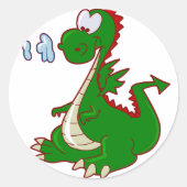 Schattigee Dragon Stickers (Voorkant)