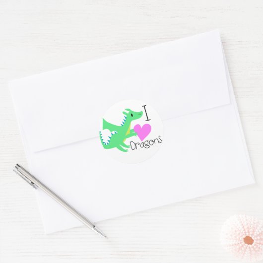 Schattigee Dragon Stickers (Envelop)
