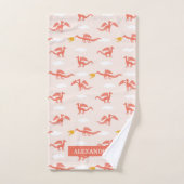 Schattigee Dragon Wild Pattern Gepersonaliseerde n Bad Handdoek (Handdoek)