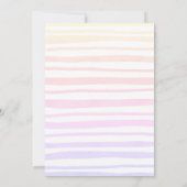 Schattigee drakenuitnodiging voor baby shower. kaart (Achterkant)