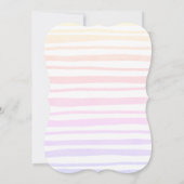 Schattigee drakenuitnodiging voor baby shower. kaart (Achterkant)