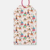 Schattigee Drie Wijze Mannen Kings Christmas Cadeaulabel (Achterkant)