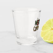 Schattigee Drinkware Merry Christmas Tree Design Shot Glas (Links)