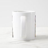 Schattigee Duitse herdershond | Cool Pet Art Teken Grote Koffiekop (Achterkant)