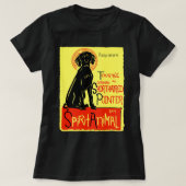 Schattigee Duitse Kortharige Pointer Dog Art Duits T-shirt (Design voorkant)