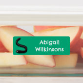 Schattigee duizendpoot cartoon illustratie geperso labels (Aangebracht)