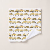 Schattigee Dump Trucks Bouwwagens Jongens Bad Handdoek (Wasdoekje)